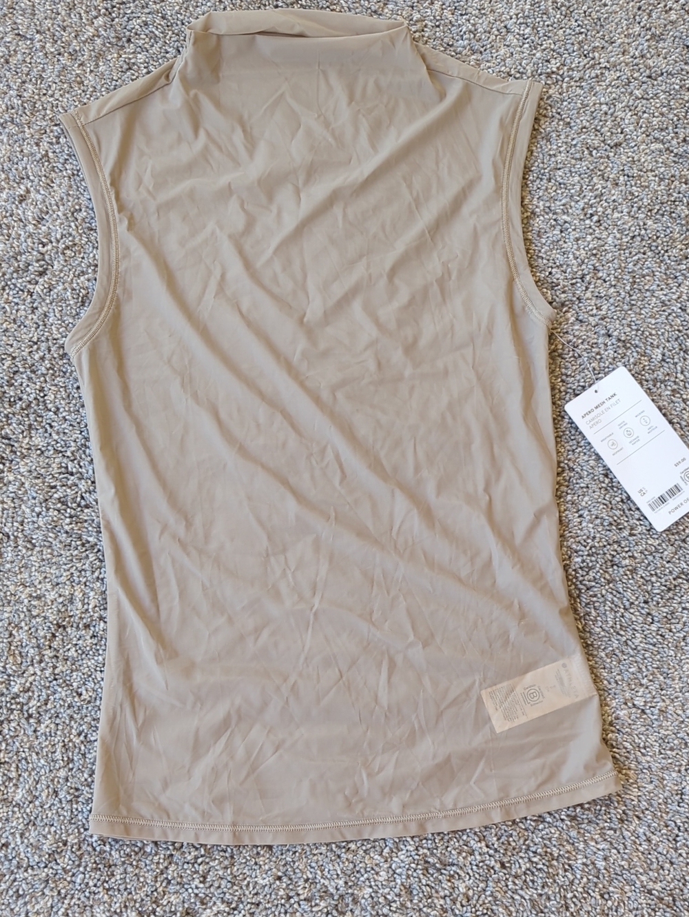 Athleta Apero Mesh Tank - Clay S